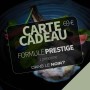 E-Carte Cadeau - Formule Prestige
