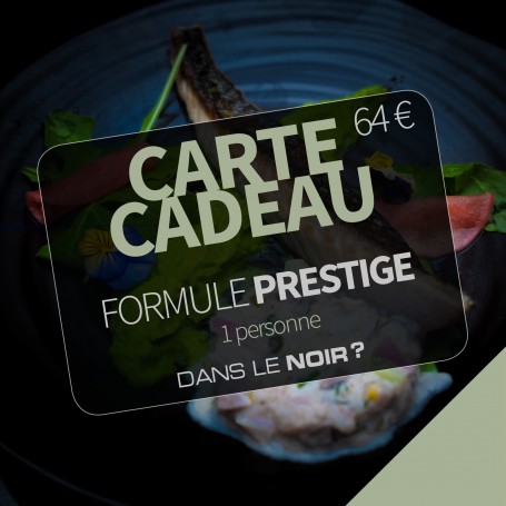 E-Carte Cadeau - Formule Prestige